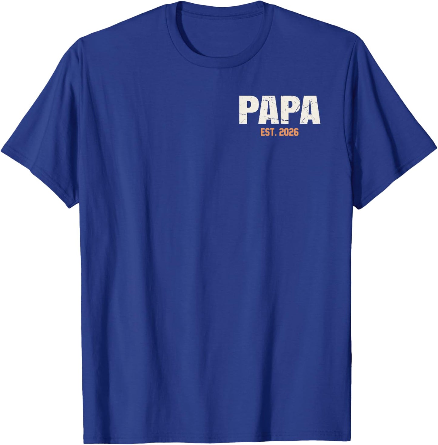 (2 Sided) I'm Not Retired I Am A Full Time Papa Father's Day T-Shirt - T-Shirt | Royal