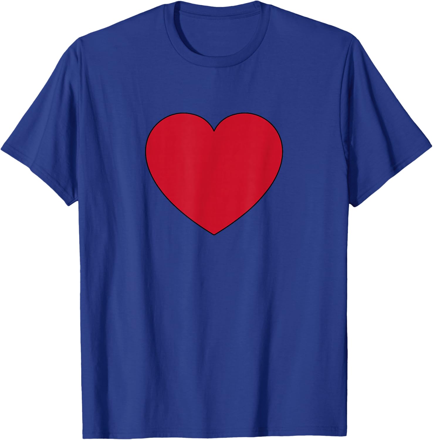 Big Red Heart Appreciation for Healthcare Workers T-Shirt - T-Shirt | Royal