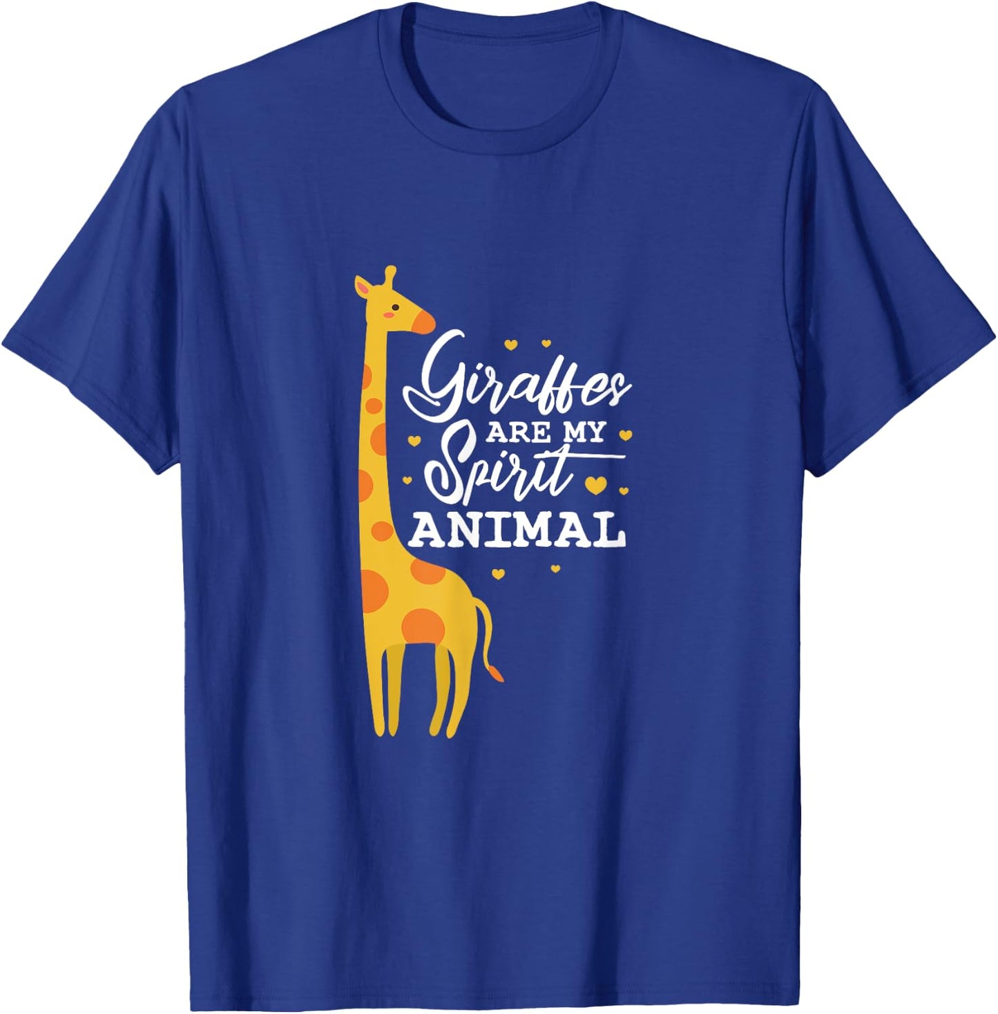 Giraffes Are My Spirit Animal Giraffe Lover T-Shirt - T-Shirt | Royal