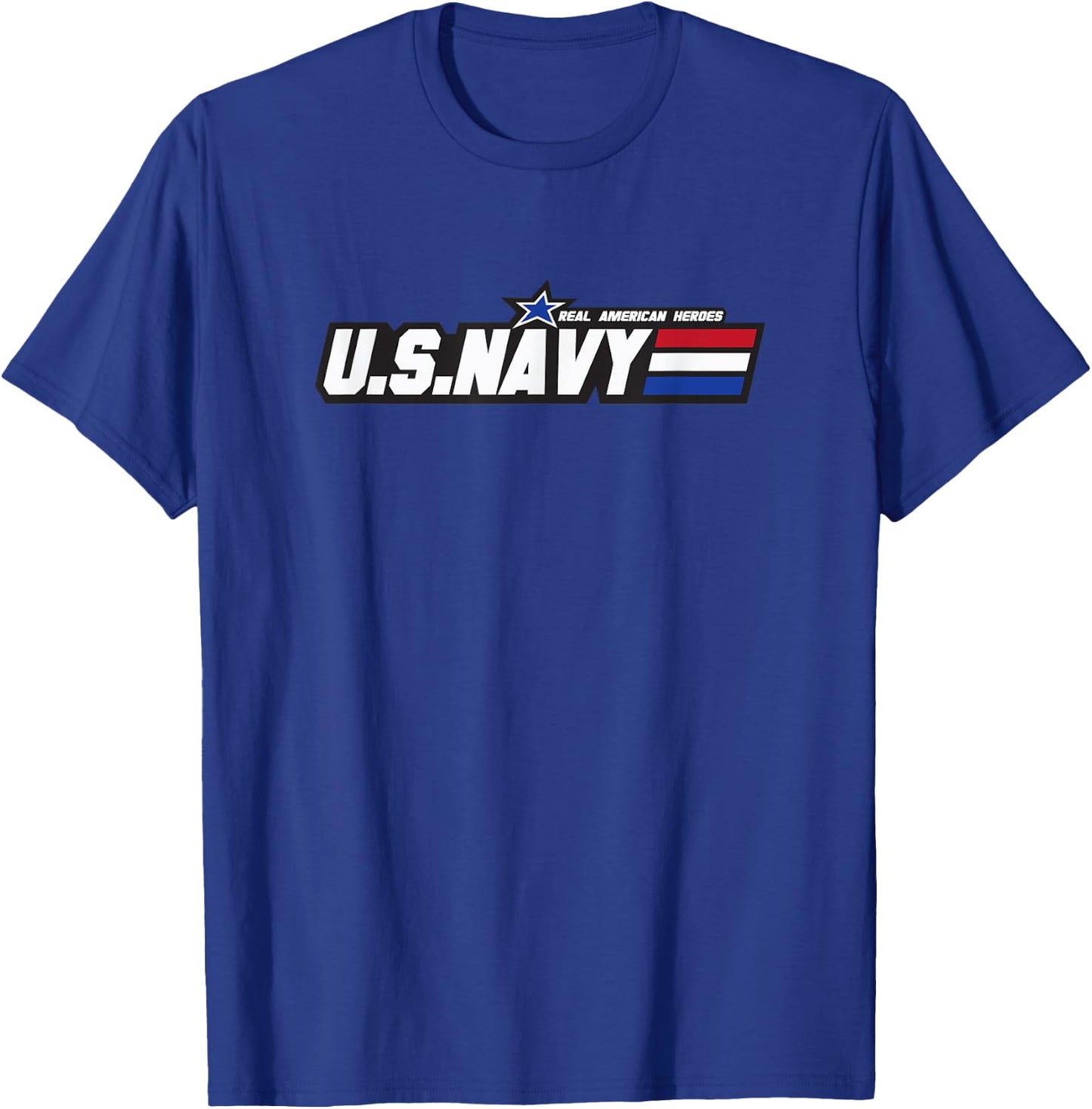 Real American Heroes - Us Navy T-Shirt - T-Shirt | Royal