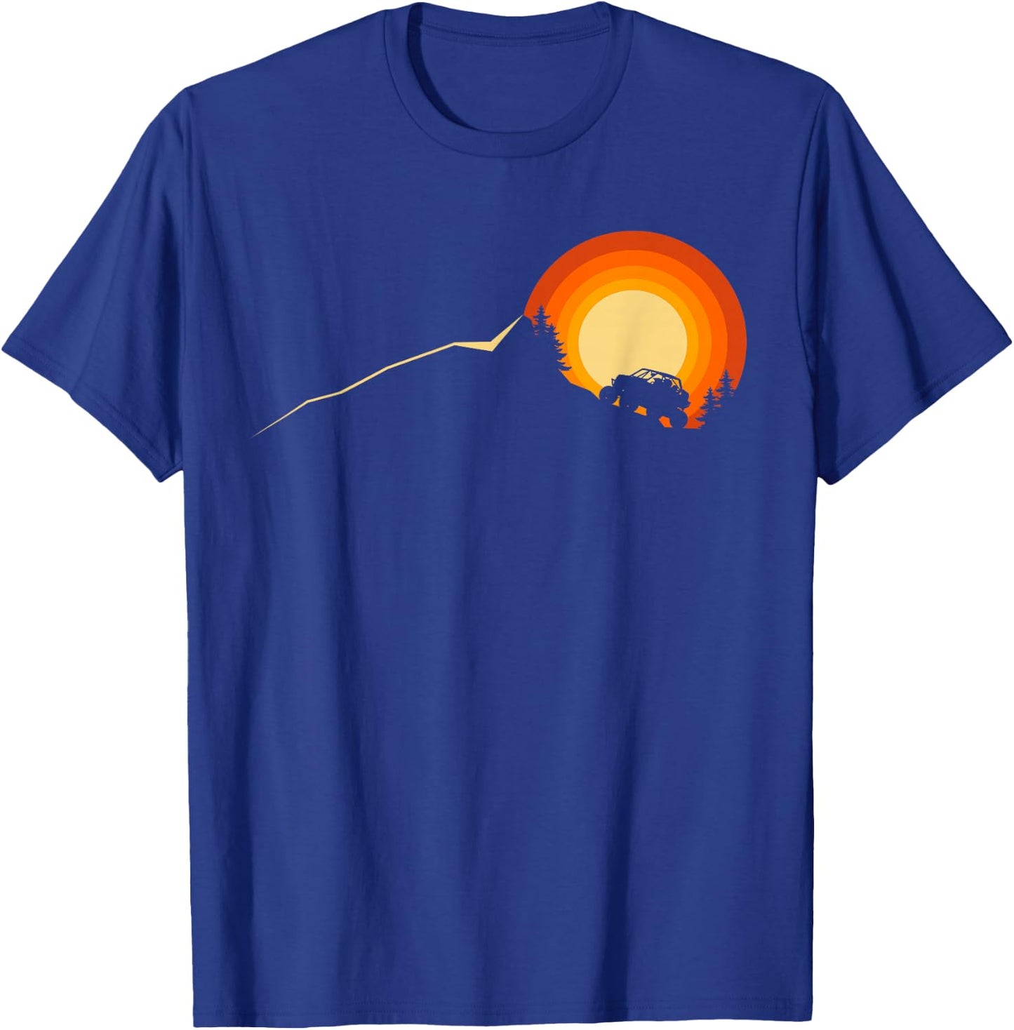 Off Road Quad ATV Apparel - Off Road Quad ATV T-Shirt - T-Shirt | Royal