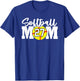 Softball Mom Number #27 T-Shirt - T-Shirt | Royal