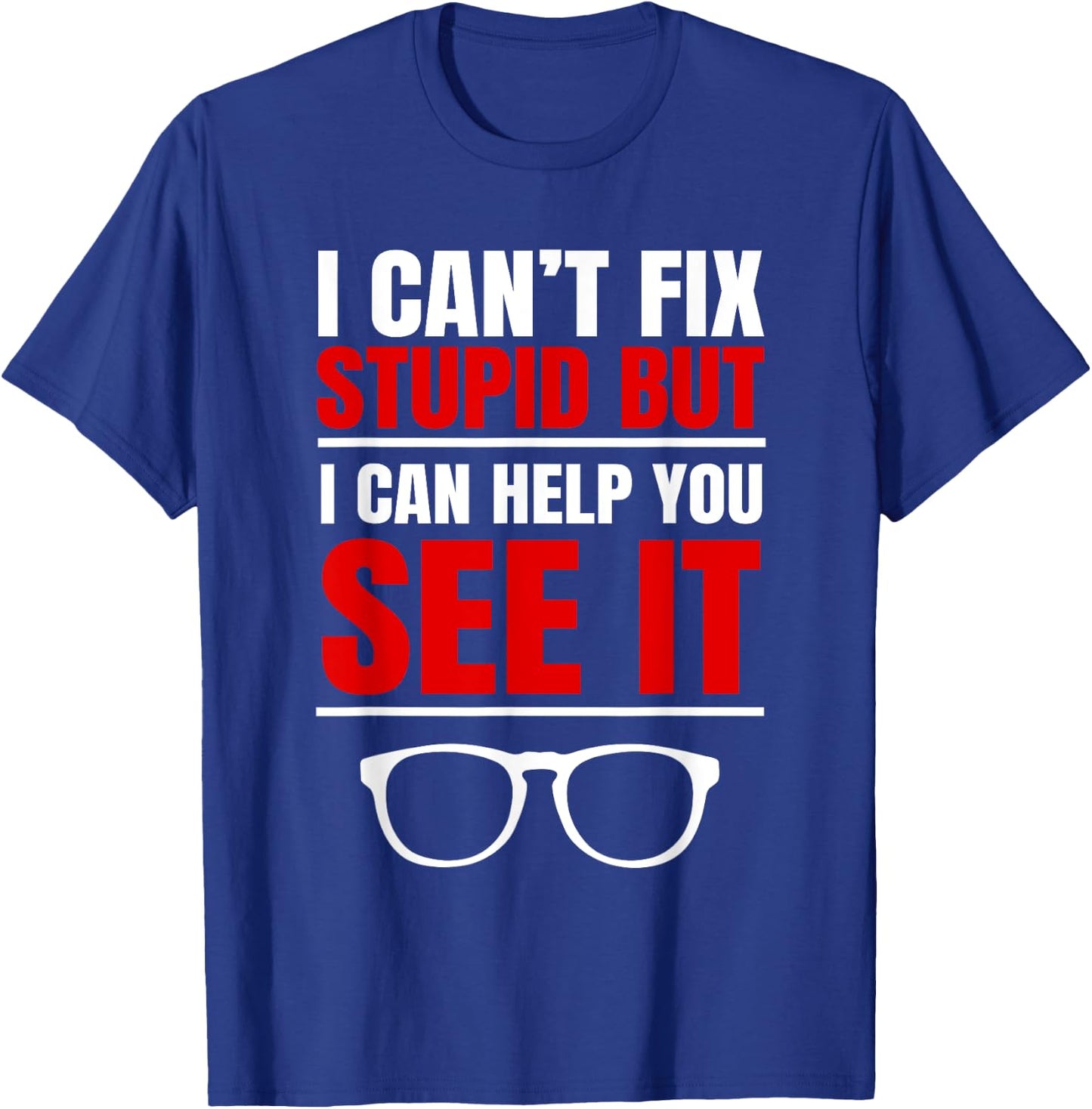 Optometrists Optician Eye Ophthalmologist Optometry Doctor T-Shirt - T-Shirt | Royal