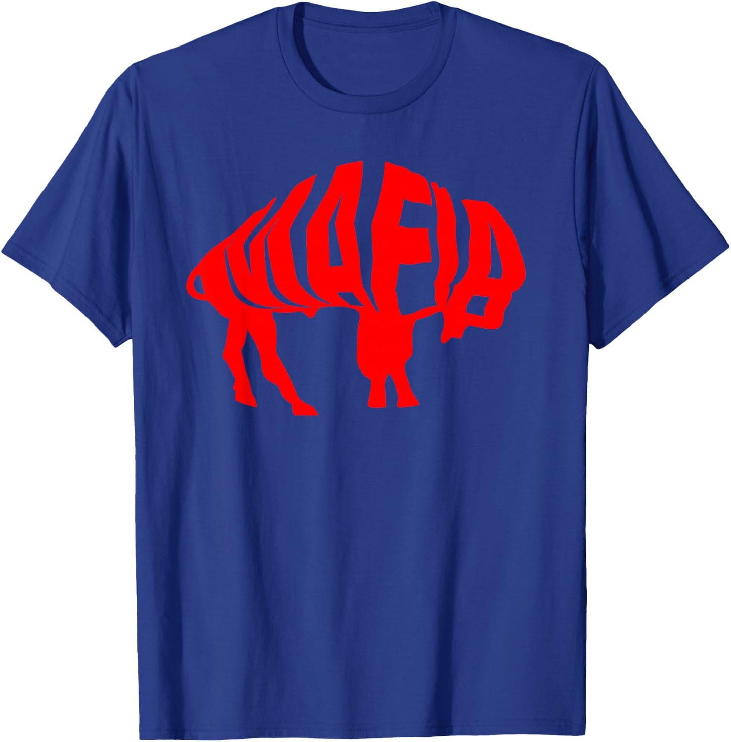 WNY Pride - Red Buffalo T-Shirt - T-Shirt | Royal