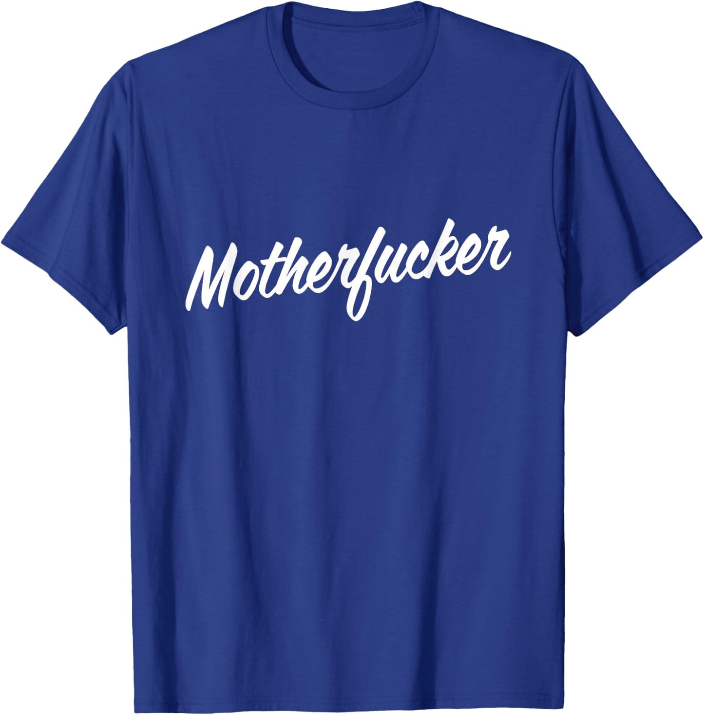 Motherfucker - Him - Husband & Wife Couples Matching T-Shirt - T-Shirt | Royal