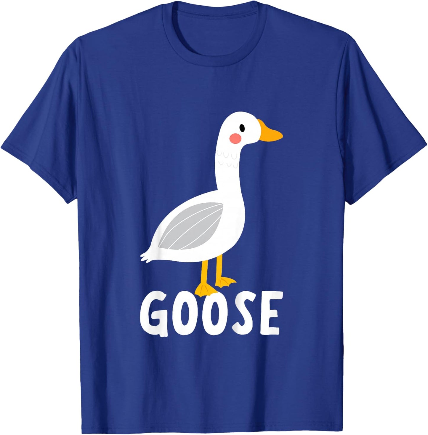 Kids Goose Shirt for Boys Or Girls | Cute Goose Gift T-Shirt - T-Shirt | Royal