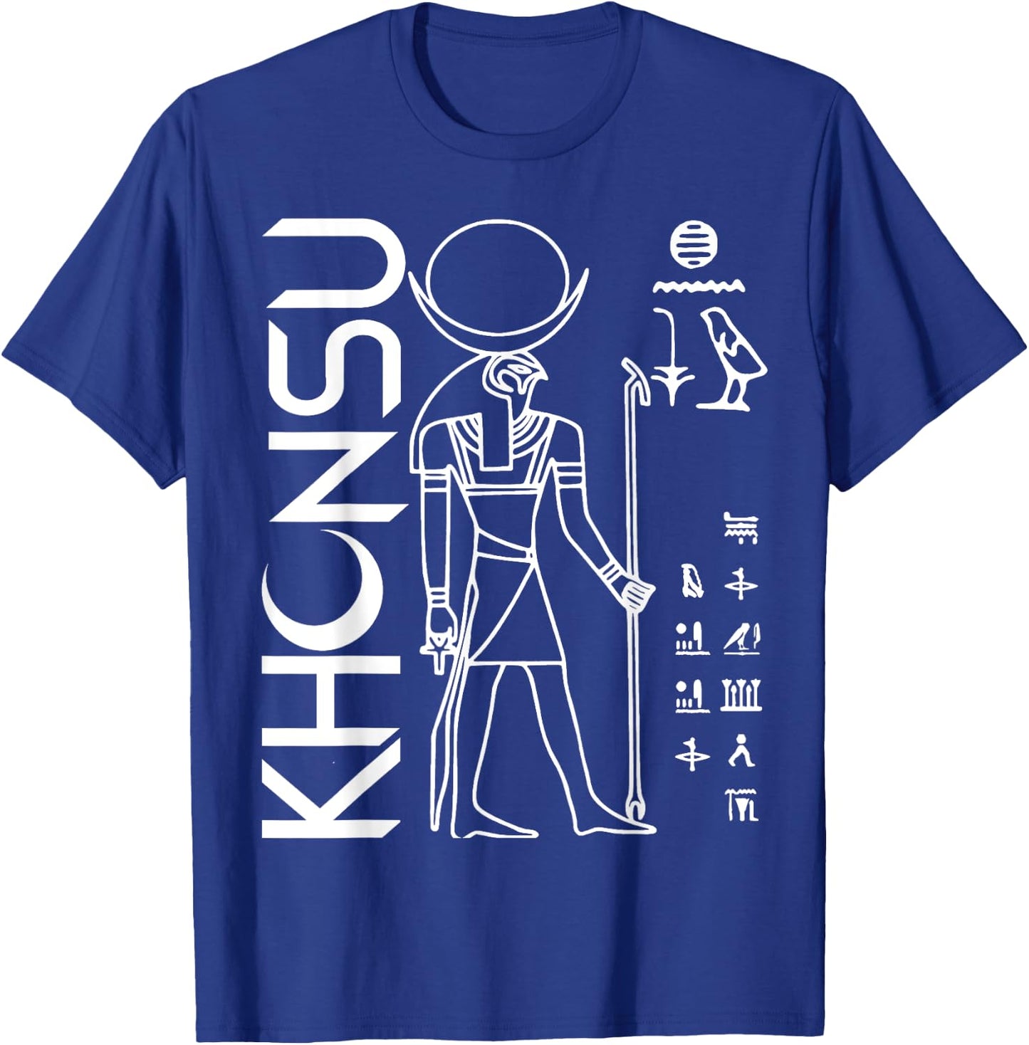 Nerdy Khonsu Egyptian Mythology Moon God Comic Hero Teacher Women Kids T-Shirt - T-Shirt | Royal