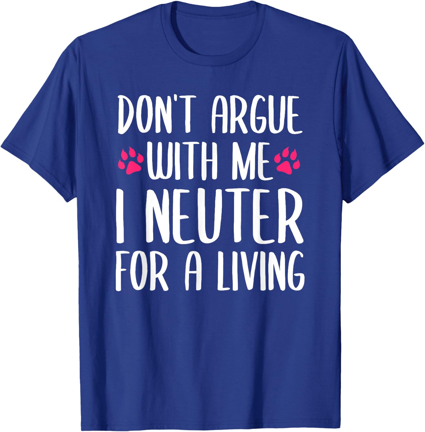 Funny Veterinarian Art Men Women Vet Tech Assistant Doctors T-Shirt - T-Shirt | Royal