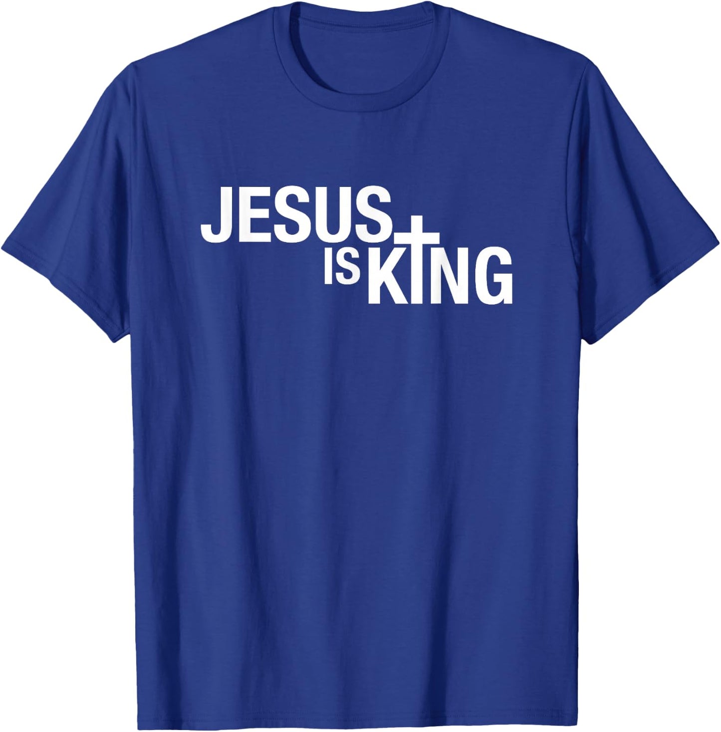 Jesus is King T-Shirt - T-Shirt | Royal