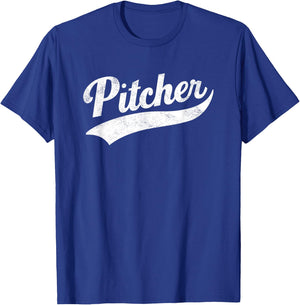 Funny Pitcher Gay Pride T-Shirt - T-Shirt | Royal