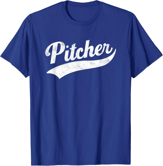 Funny Pitcher Gay Pride T-Shirt - T-Shirt | Royal