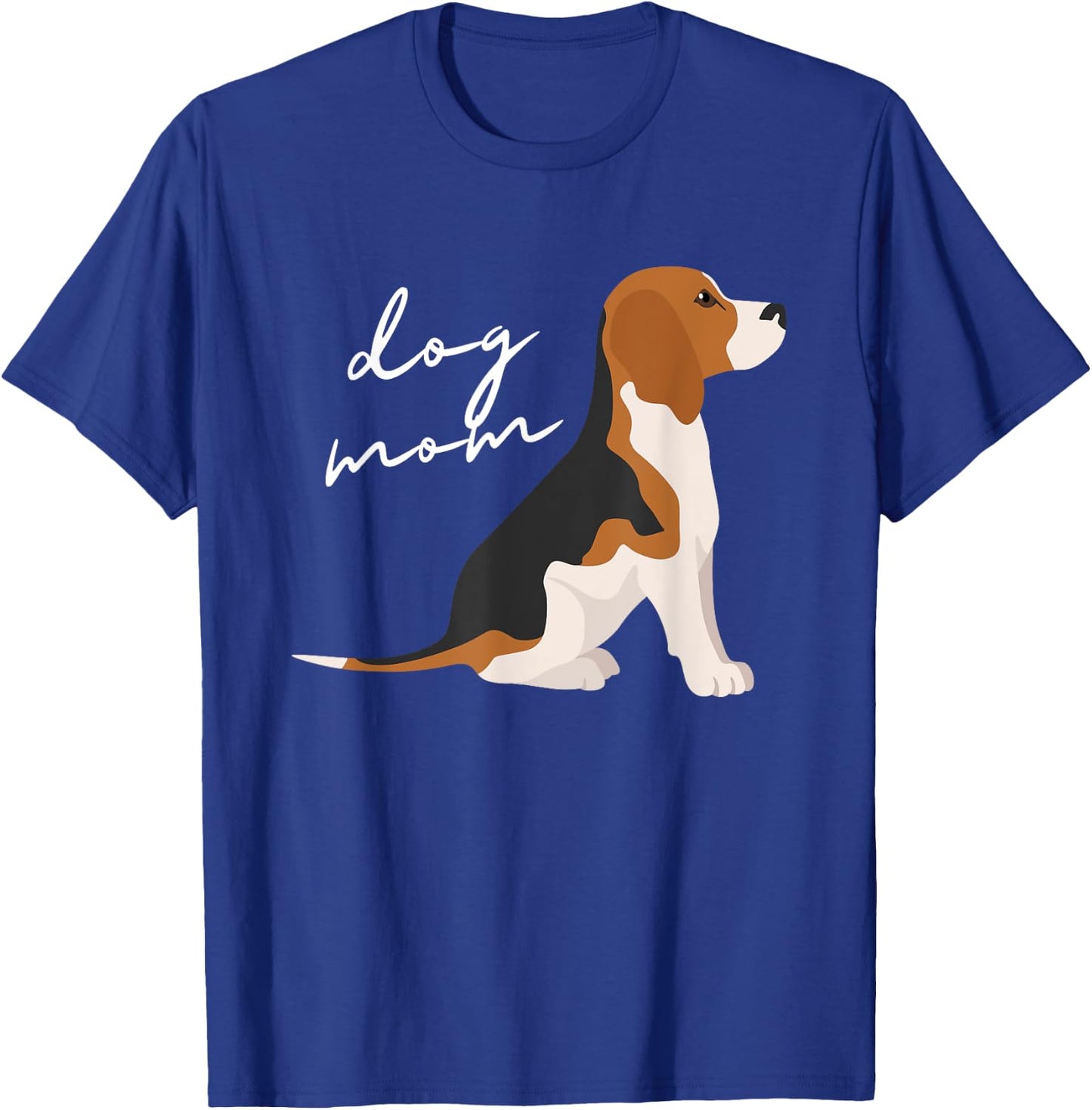 Beagle Dog Mom Woman T-Shirt - T-Shirt | Royal