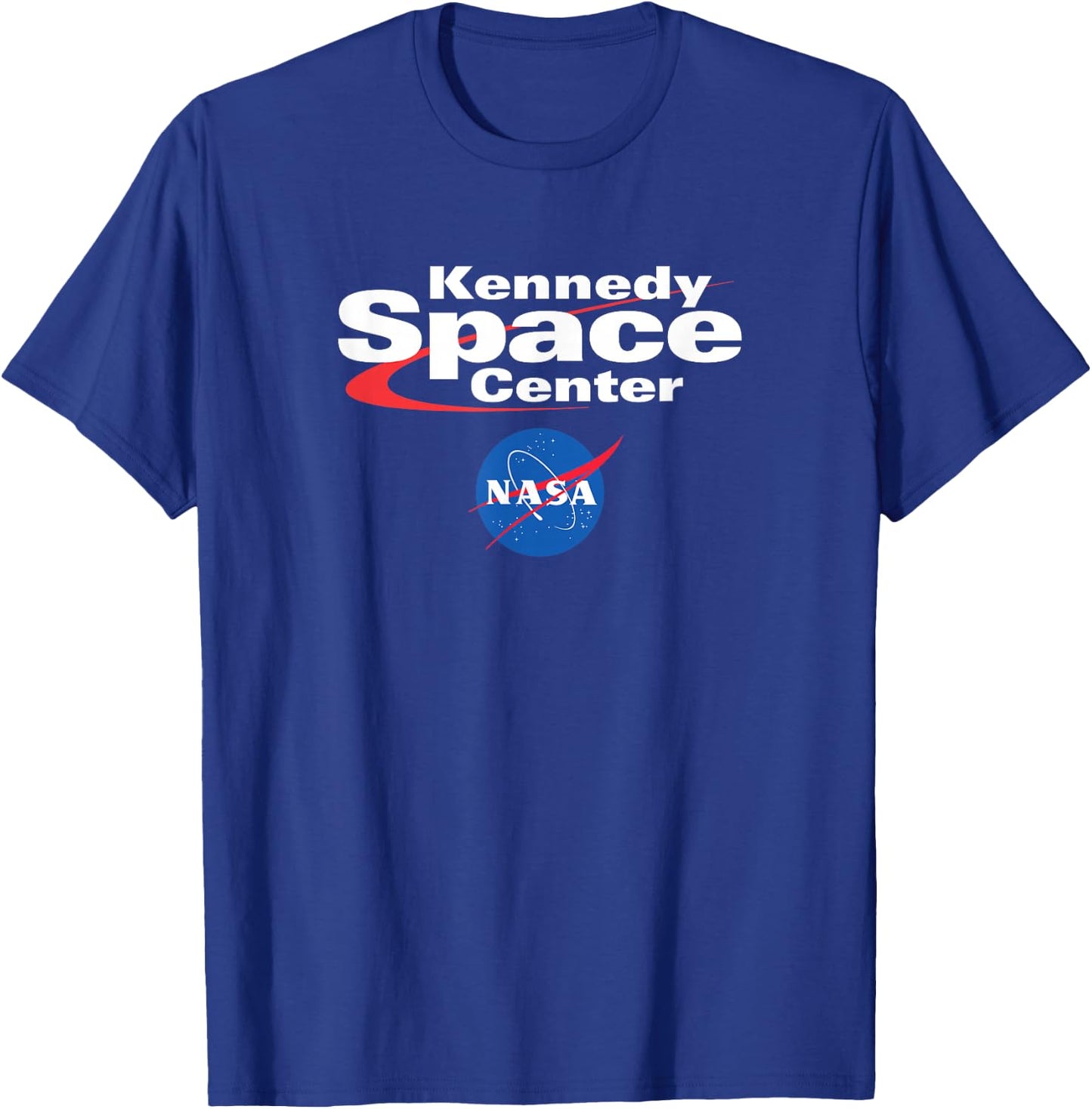 Kennedy Space Center Design- NASA Space T-Shirt - T-Shirt | Royal