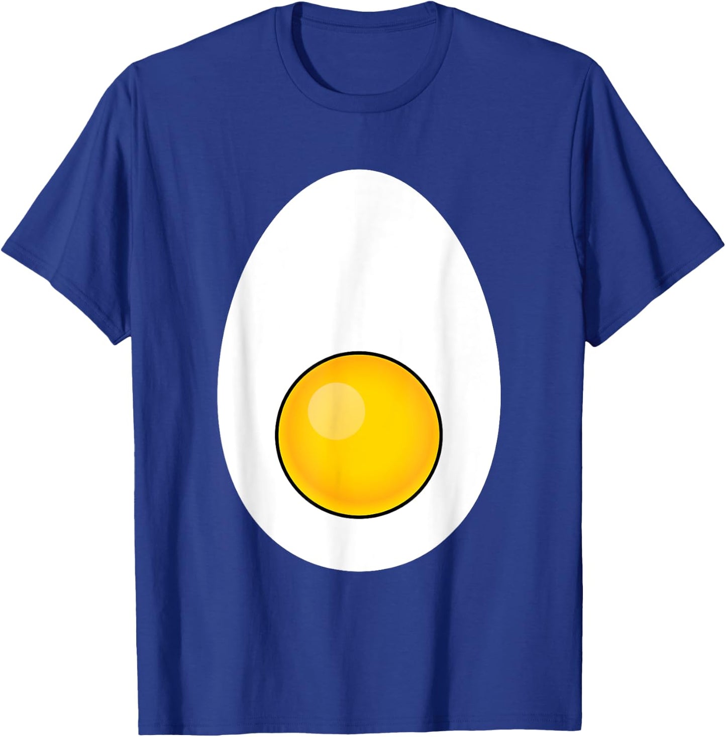 Funny Halloween Deviled Egg Costume Men Women Fun Egg T-Shirt - T-Shirt | Royal