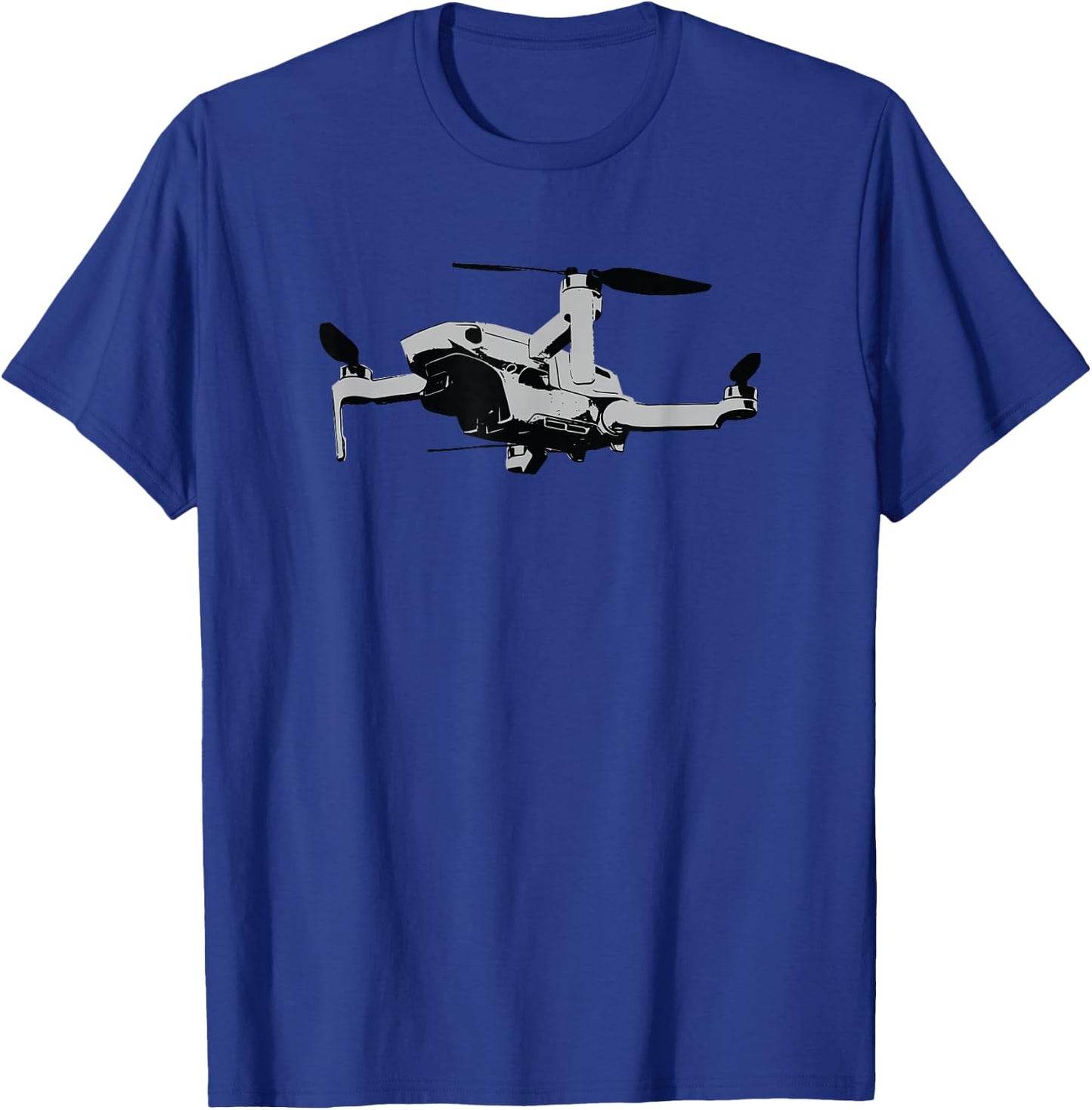 Drone Flight FPV Pilot Quadcopter T-Shirt - T-Shirt | Royal