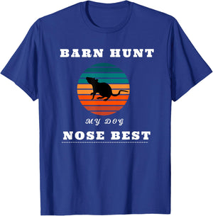 Barn Hunt Canine Rat Hunting Training Gear Teamwork T-Shirt - T-Shirt | Royal
