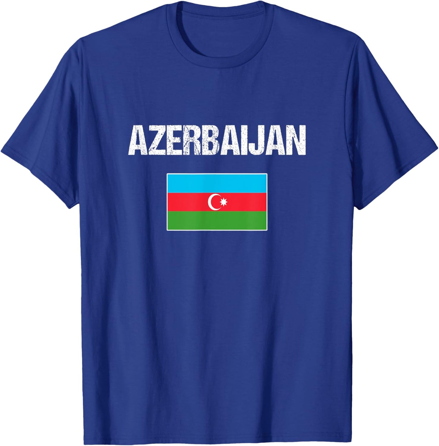 Azerbaijan Azerbaijani Flag Women Youth Kids T-Shirt - T-Shirt | Royal