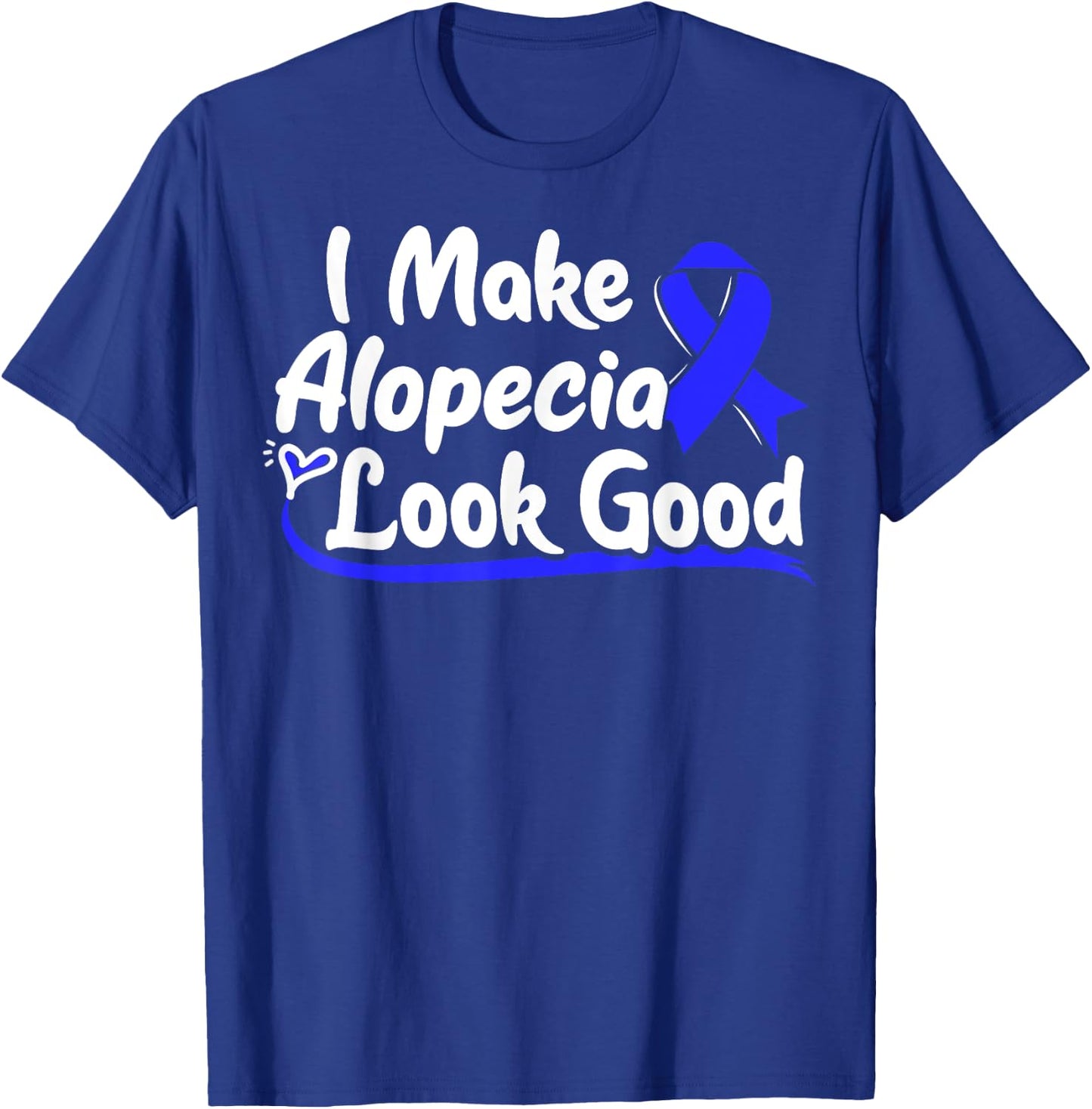 Areata Gift - Hair Loss Awareness T-Shirt - T-Shirt | Royal