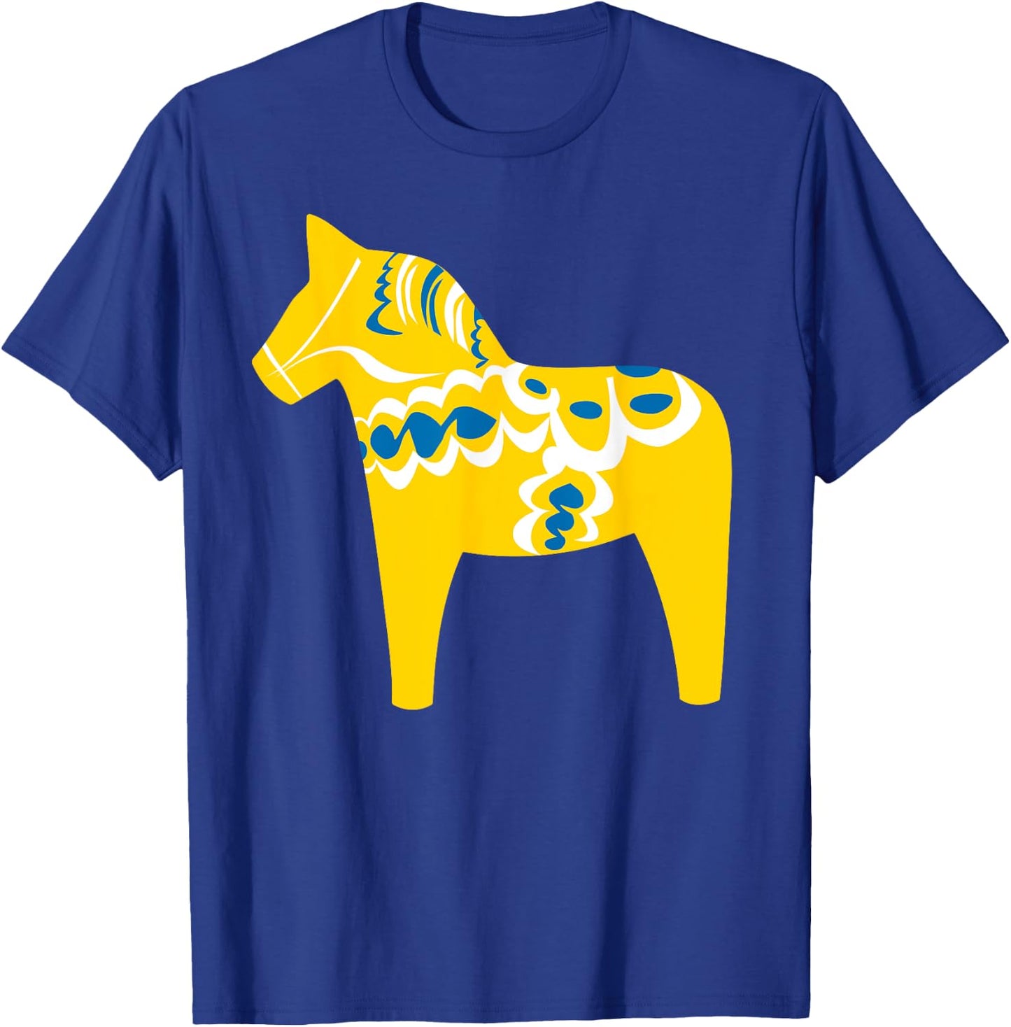 Dala Horse Shirt Dalarna Swedish Sweden Gift T-Shirt - T-Shirt | Royal
