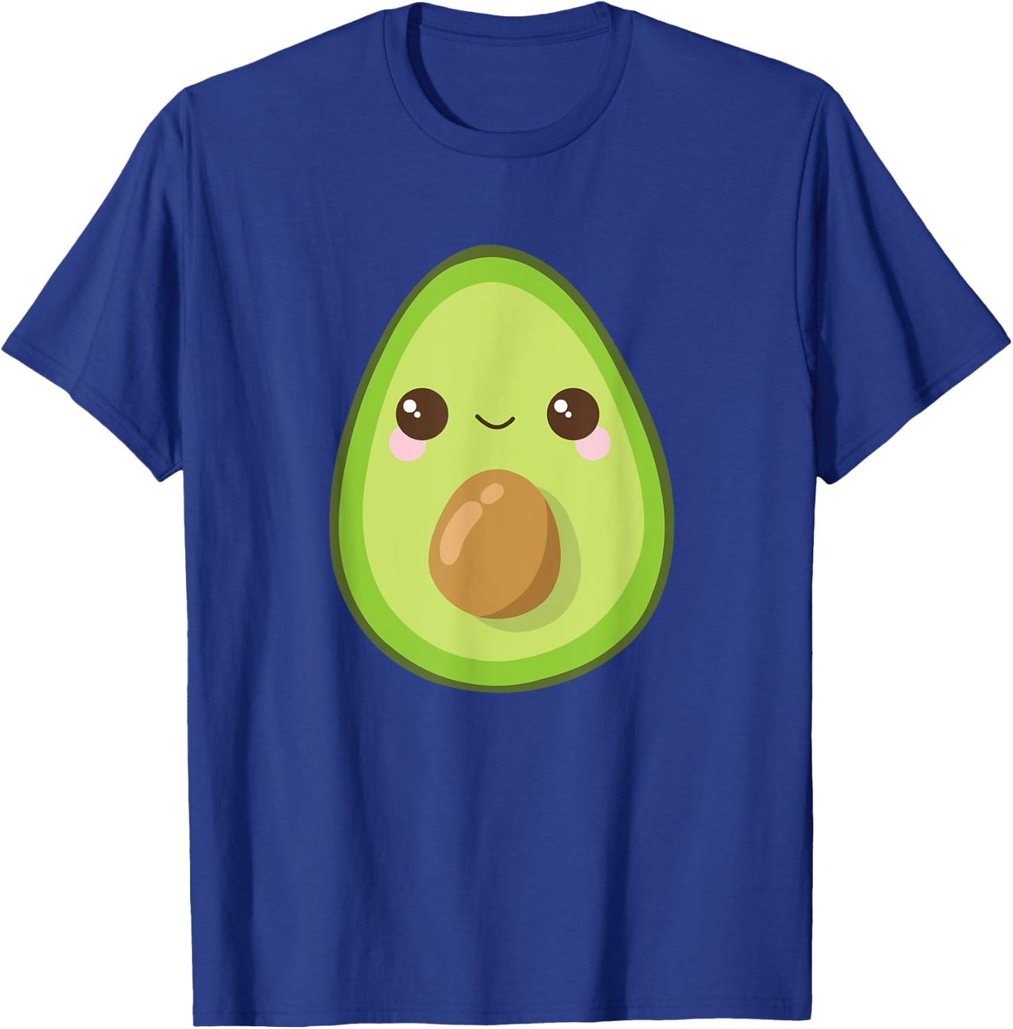 Dabbing Avocado Shirt Funny Vegan Food Lover Kids Women T-Shirt - T-Shirt | Royal