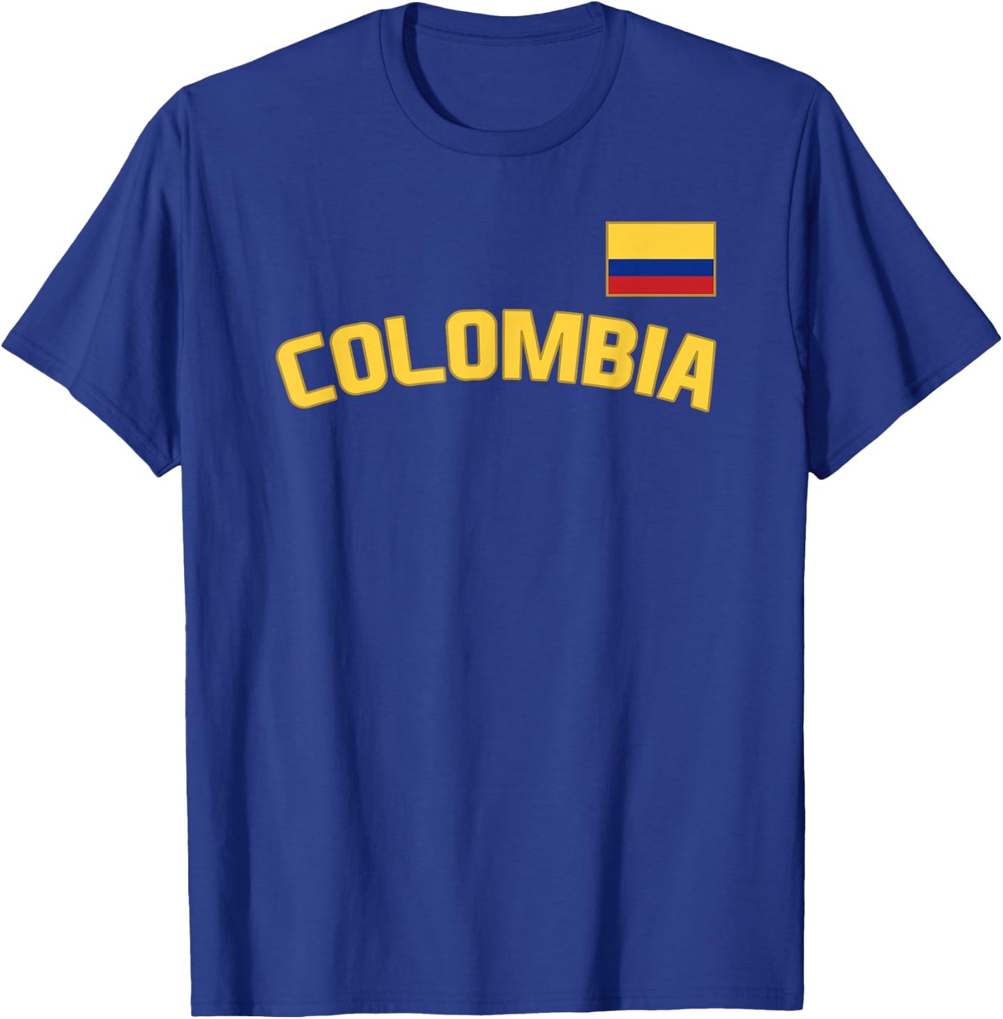 Colombia Flag Colombian Pride International Country T-Shirt - T-Shirt | Royal