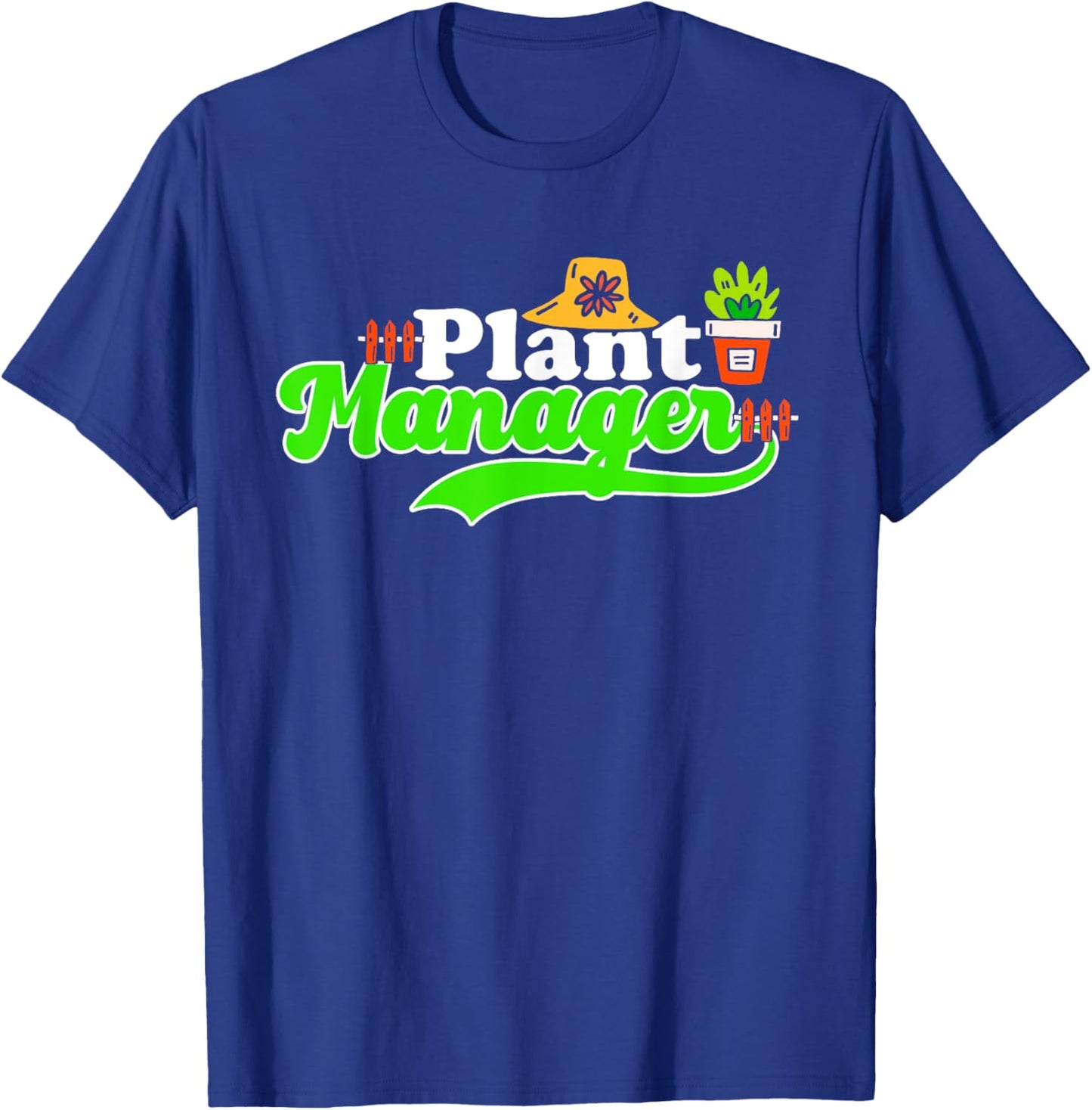Plant Manager T-Shirt - T-Shirt | Royal