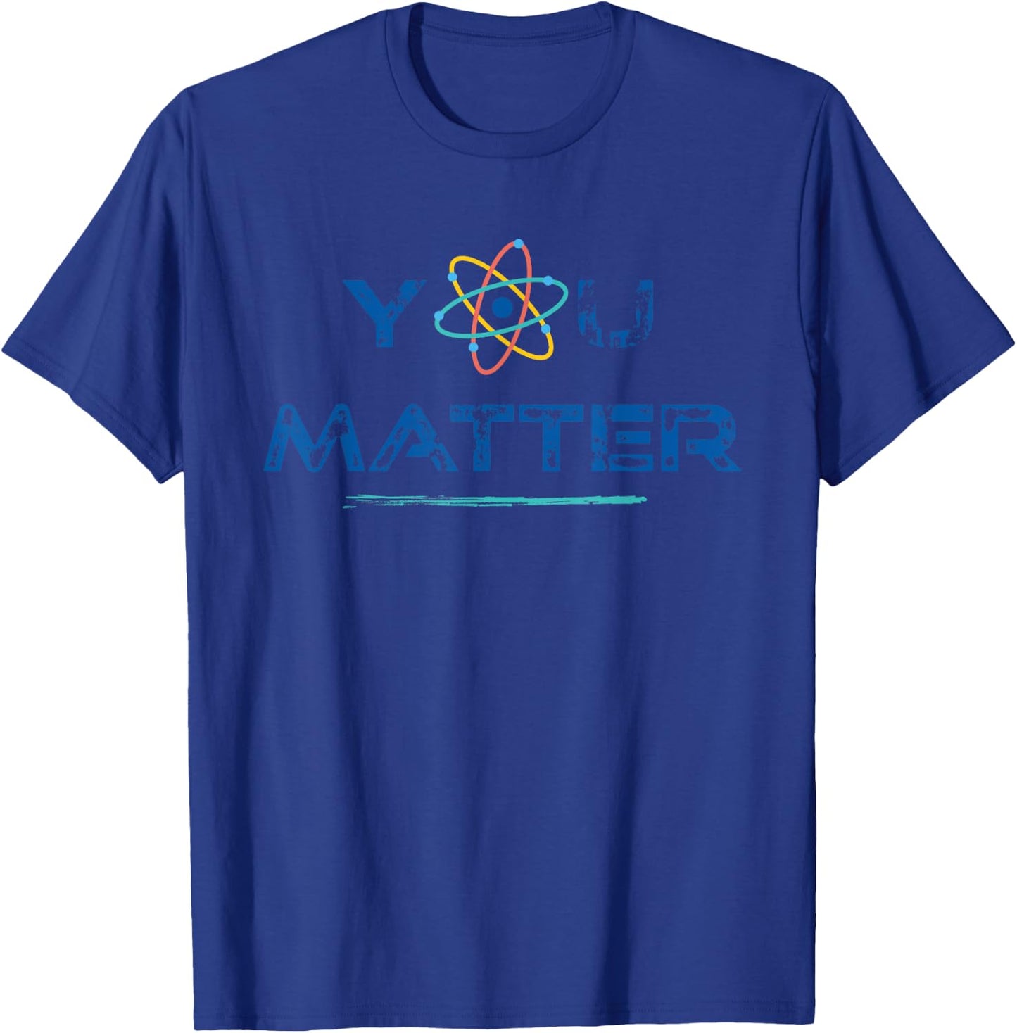 School Squad You Matter Science Teacher T-Shirt - T-Shirt | Royal