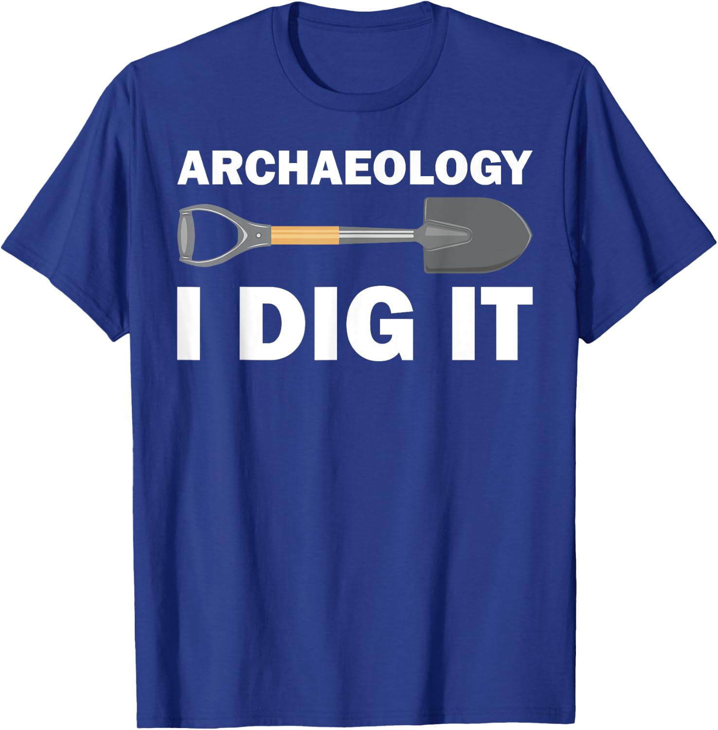 Funny Archeologist Design Men Women Kids Archeology Lovers T-Shirt - T-Shirt | Royal