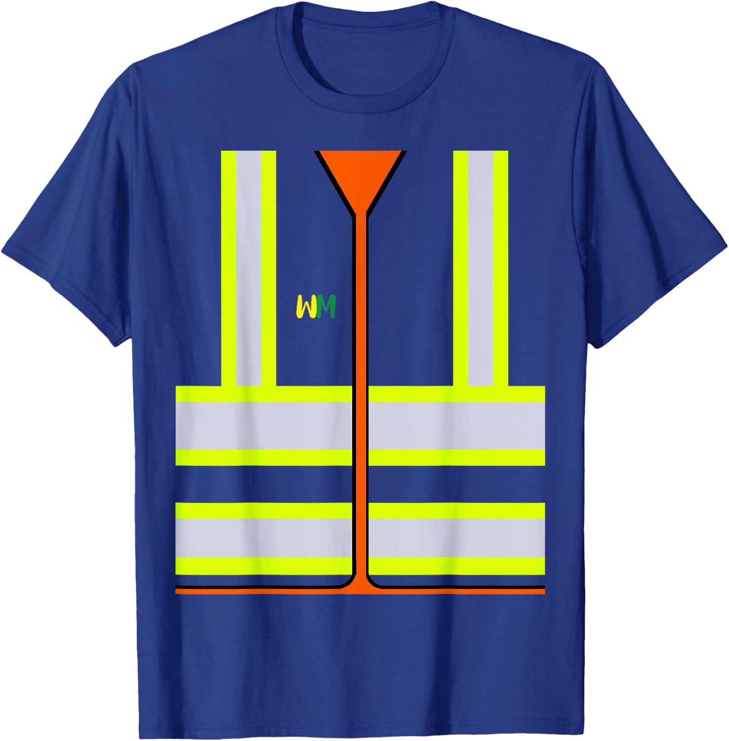 Garbage Man Costume City Trash Truck Driver Kids Toddler 4T T-Shirt - T-Shirt | Royal