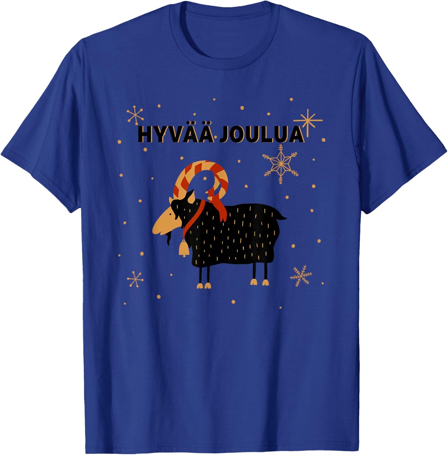 Hyvaa Joulua Finnish Christmas T-Shirt - T-Shirt | Royal