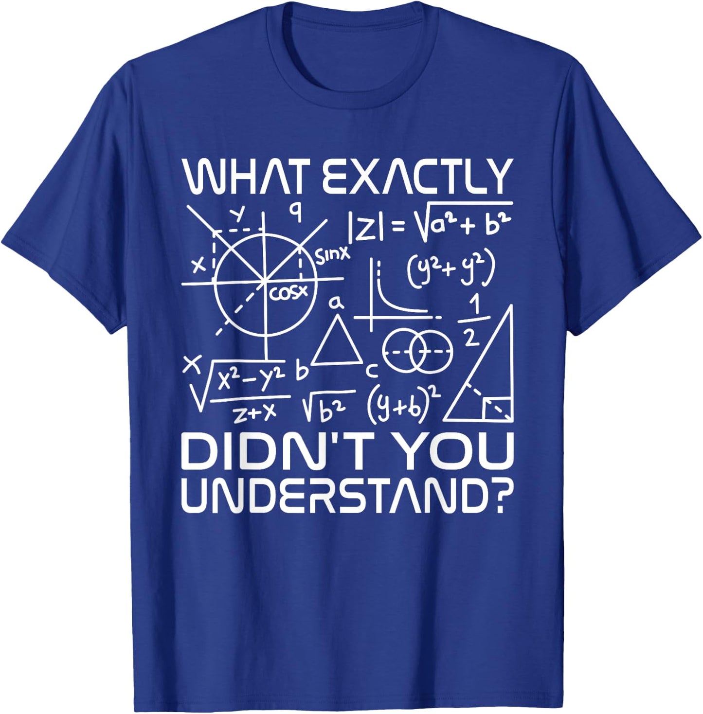 Math Teacher Science Physics Formula Mathematician Nerd Women T-Shirt - T-Shirt | Royal