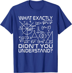 Math Teacher Science Physics Formula Mathematician Nerd Women T-Shirt - T-Shirt | Royal