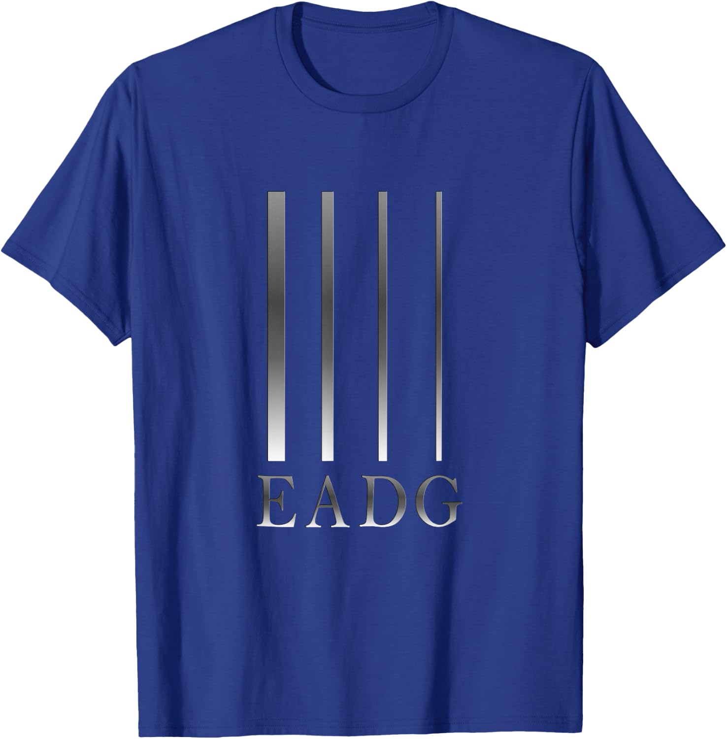 EADG Bass Player Bassist Bass Guitarist 4 String T-Shirt - T-Shirt | Royal