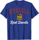 Russell High School Red Devils C3 T-Shirt - T-Shirt | Royal