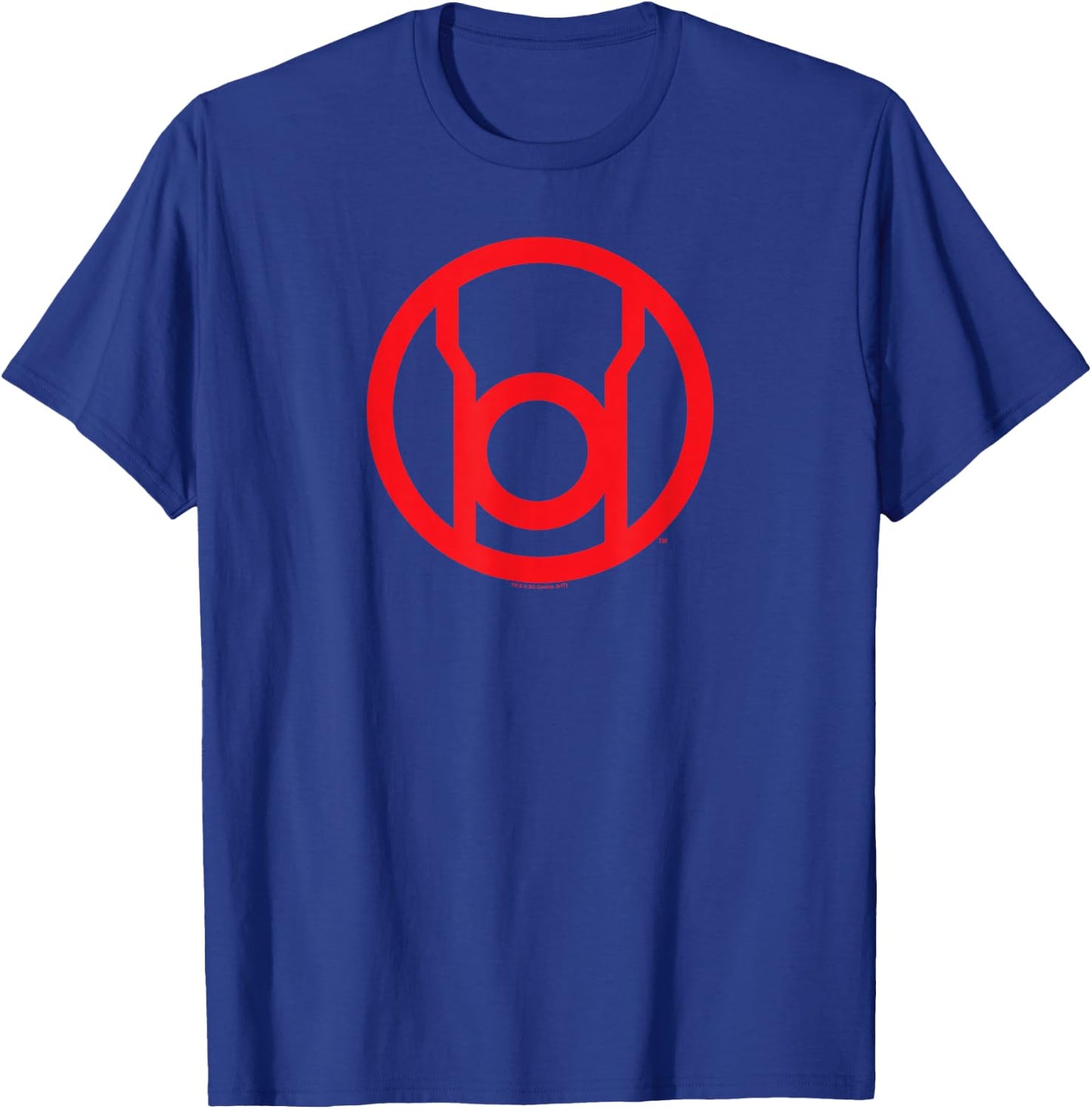 Green Lantern Red Emblem T-Shirt - T-Shirt | Royal