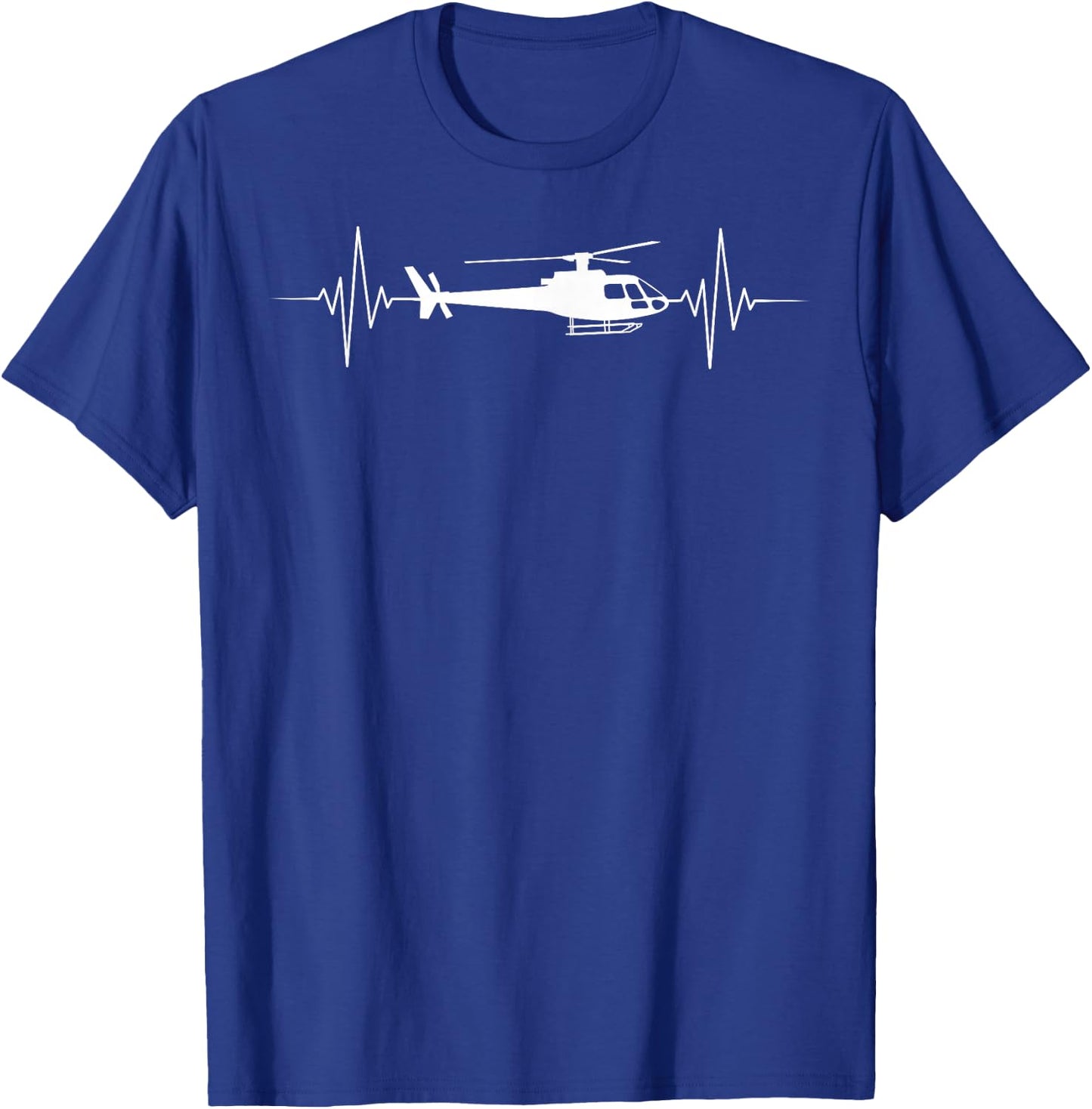 Pilot Helicopter Aviator Airman Chopper Airwoman Flying Heli T-Shirt - T-Shirt | Royal
