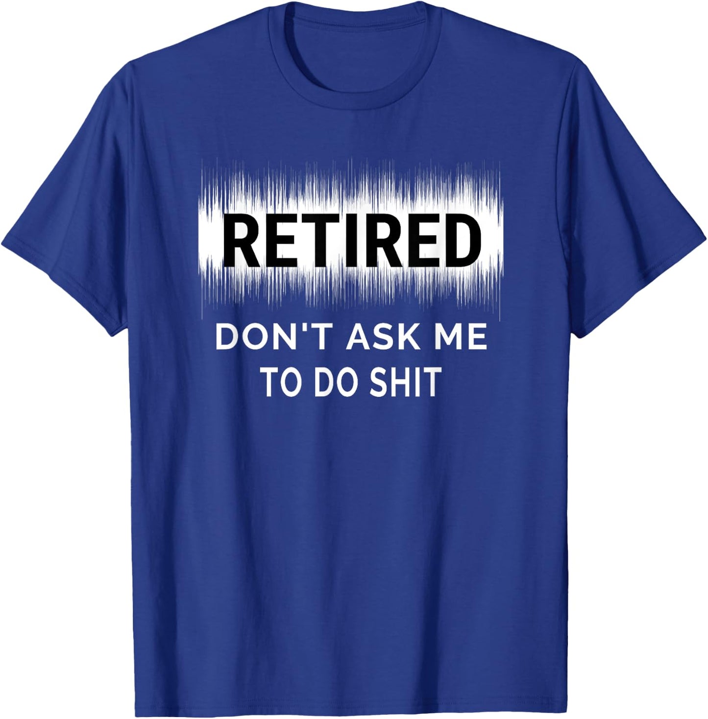 Retired 2025 Shirt Retirement Gift Women Funny Cute T-Shirt - T-Shirt | Royal