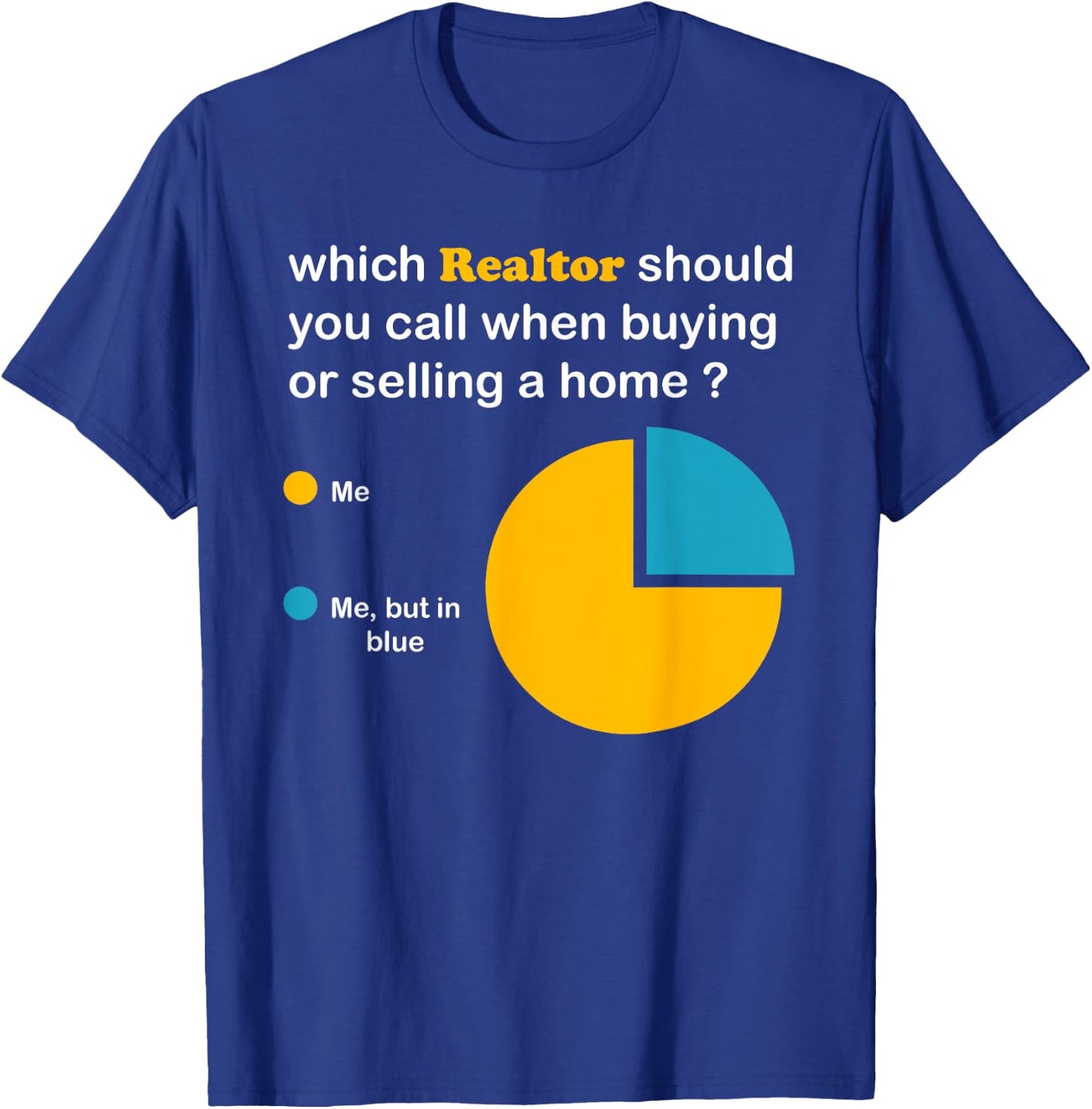 Realtor Real Estate Agent Women Men Home Broker Hustler T-Shirt - T-Shirt | Royal