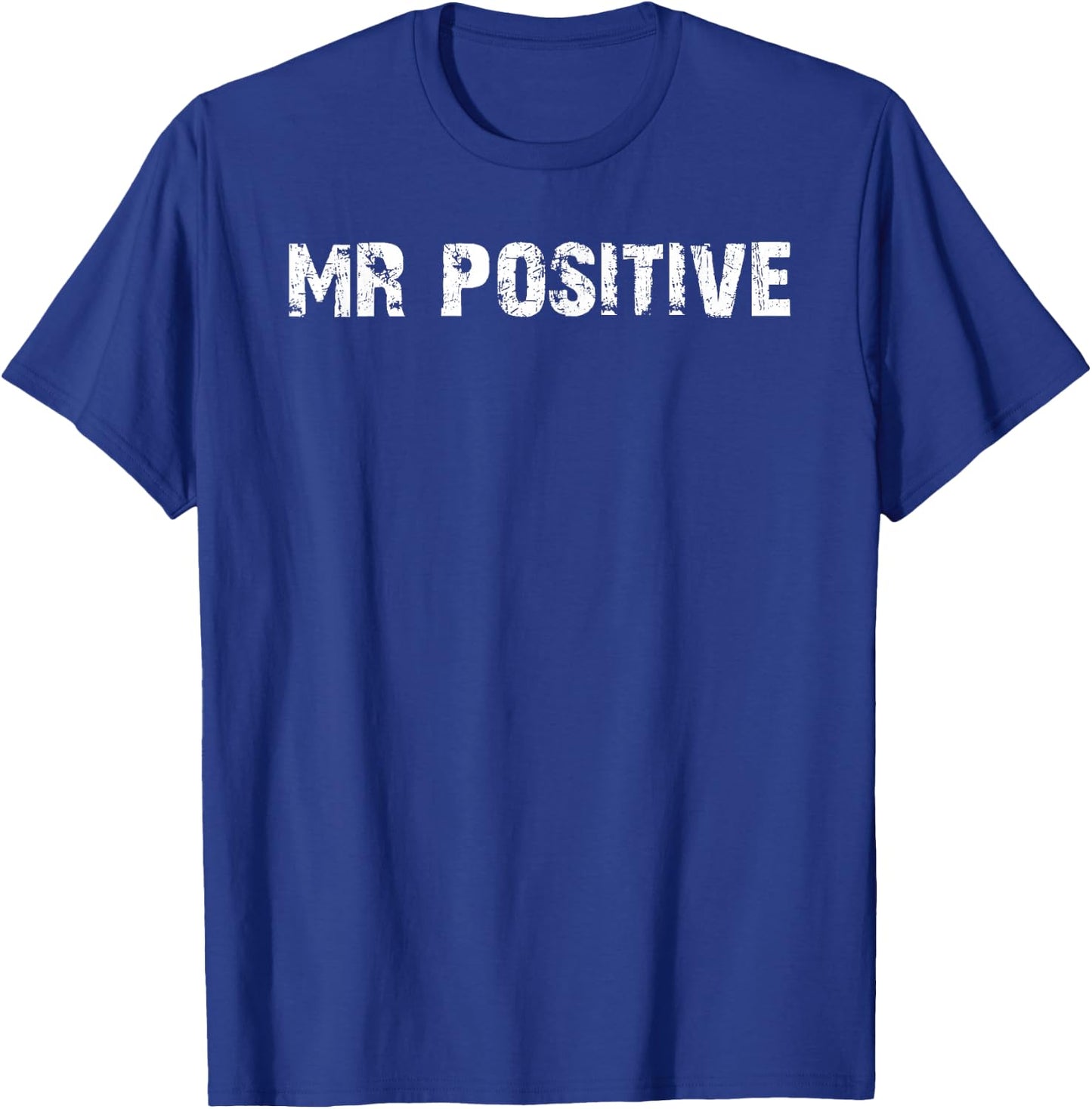Mister MR Positive T-Shirt - T-Shirt | Royal