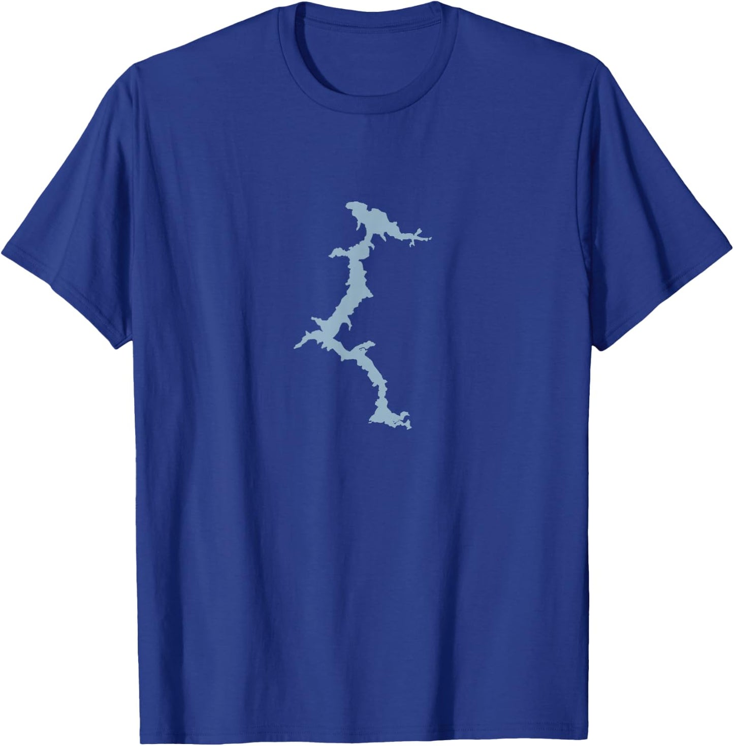 Lake Coeur d'Alene - Blue T-Shirt - T-Shirt | Royal