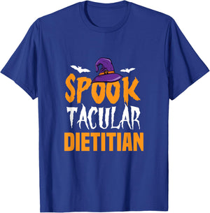 Spooktacular Dietitian Halloween Costume Gift T-Shirt - T-Shirt | Royal