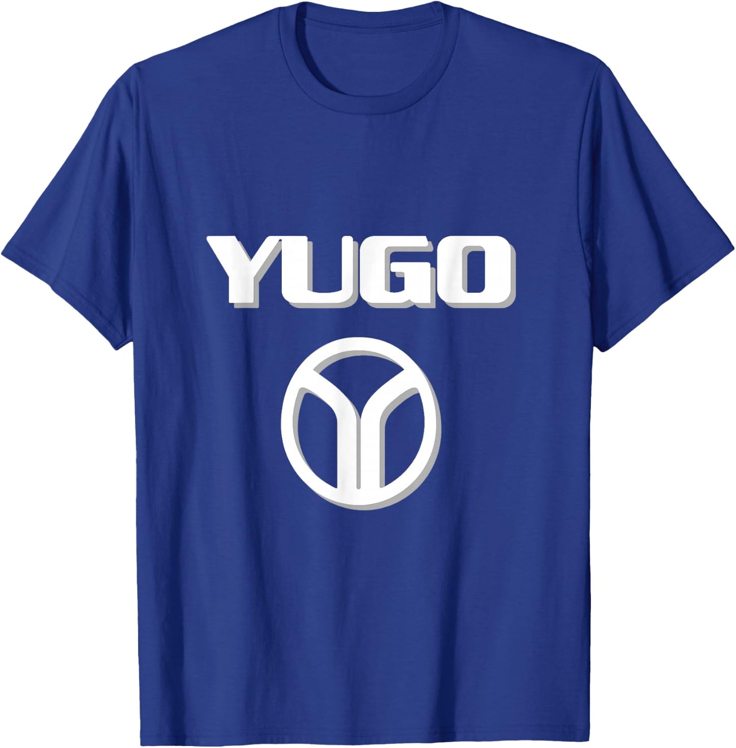 Yugo Car Logo T-Shirt - T-Shirt | Royal