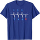 6 Speeds Gear Shift Manual Transmission Funny Car Race Gift T-Shirt - T-Shirt | Royal