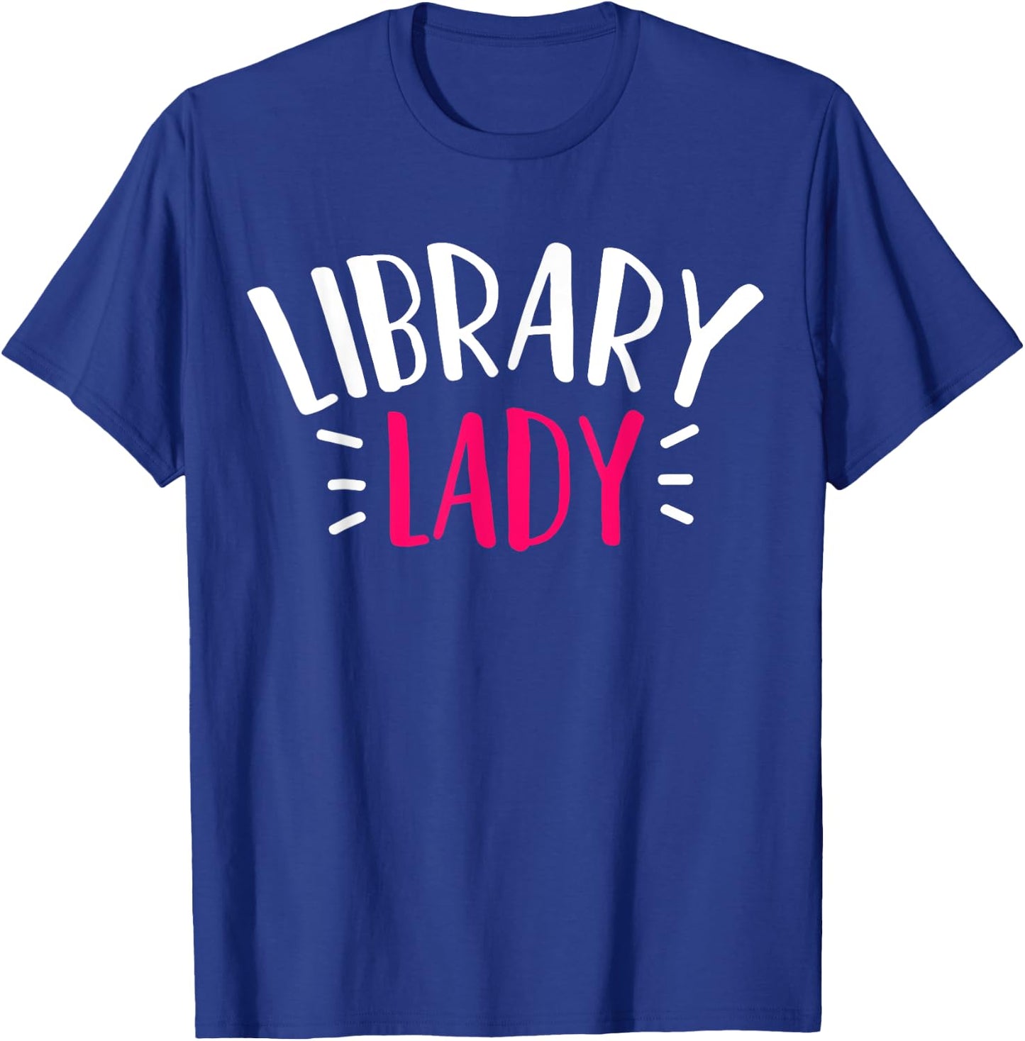 Library Librarian T-Shirt - T-Shirt | Royal