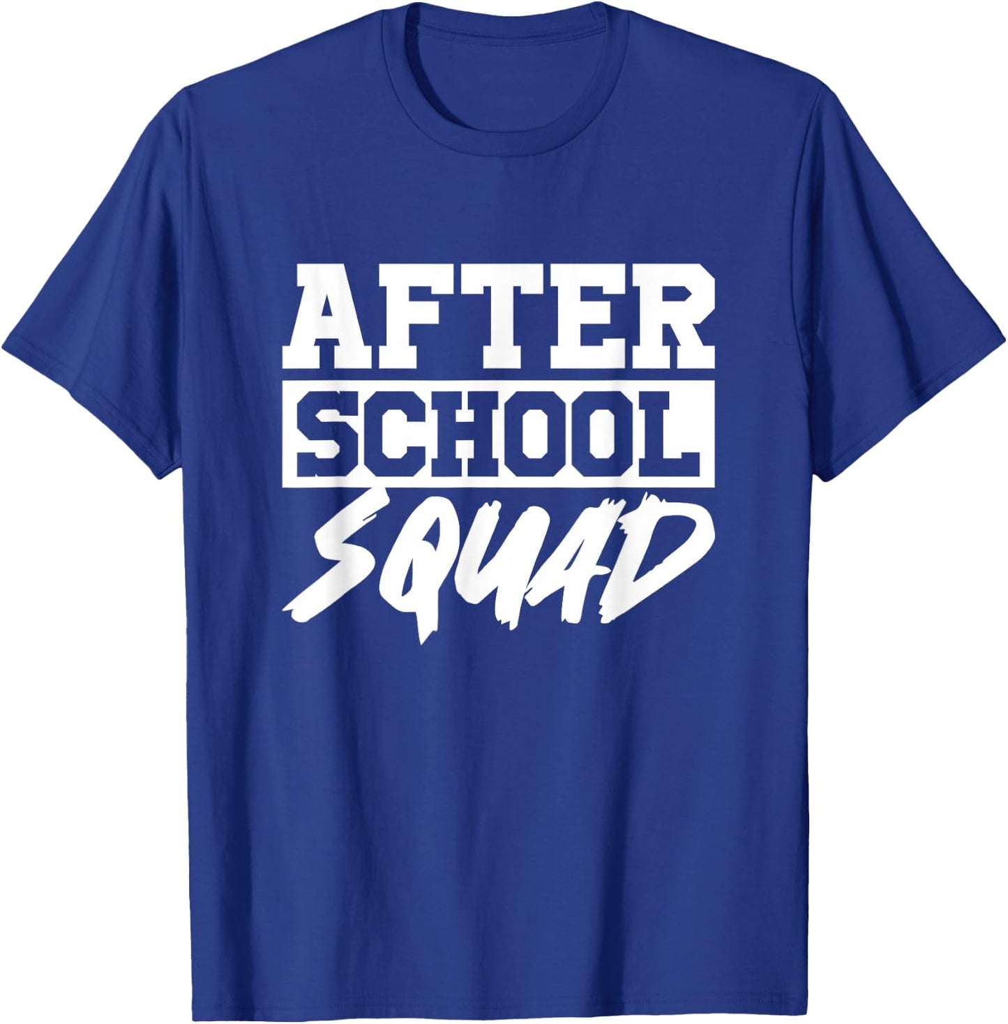 After School Squad Cool Teacher School Worker Teaching Staff Women T-Shirt - T-Shirt | Royal