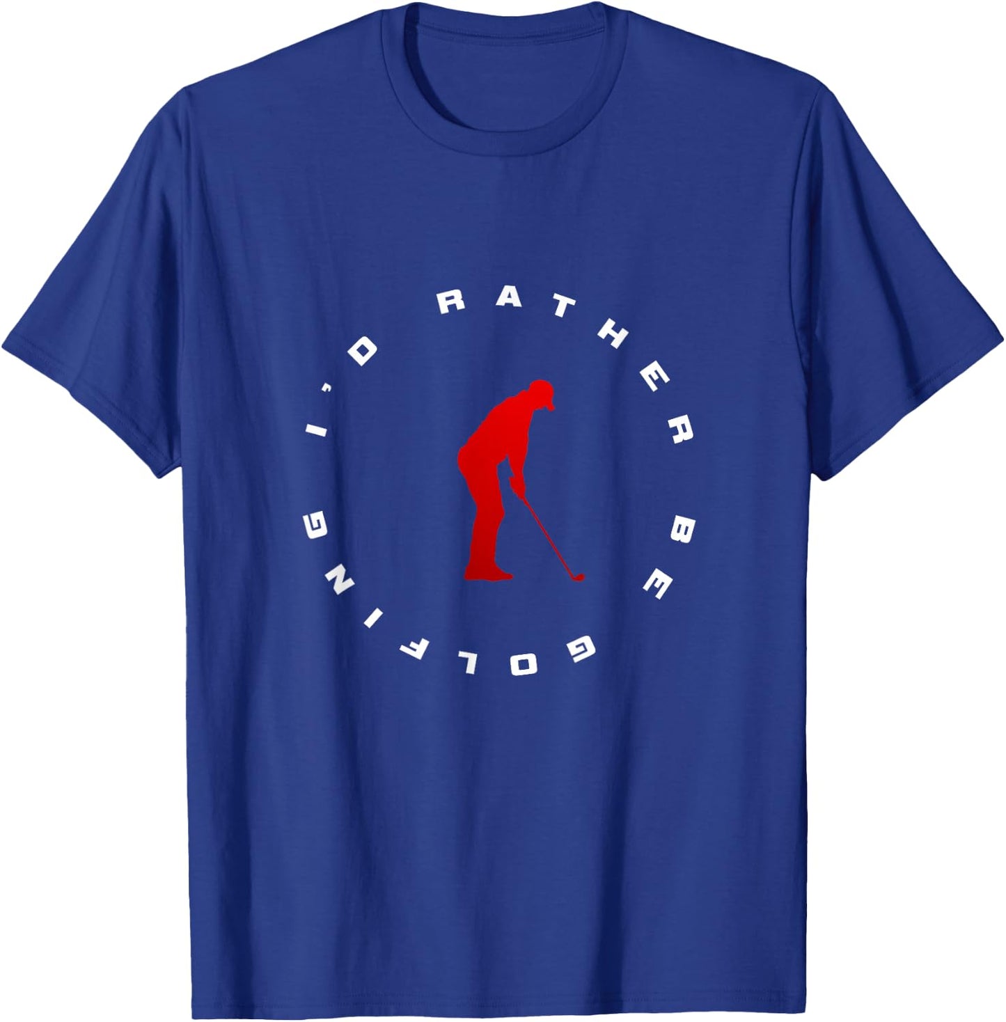 Golfer Golf T-Shirt - T-Shirt | Royal
