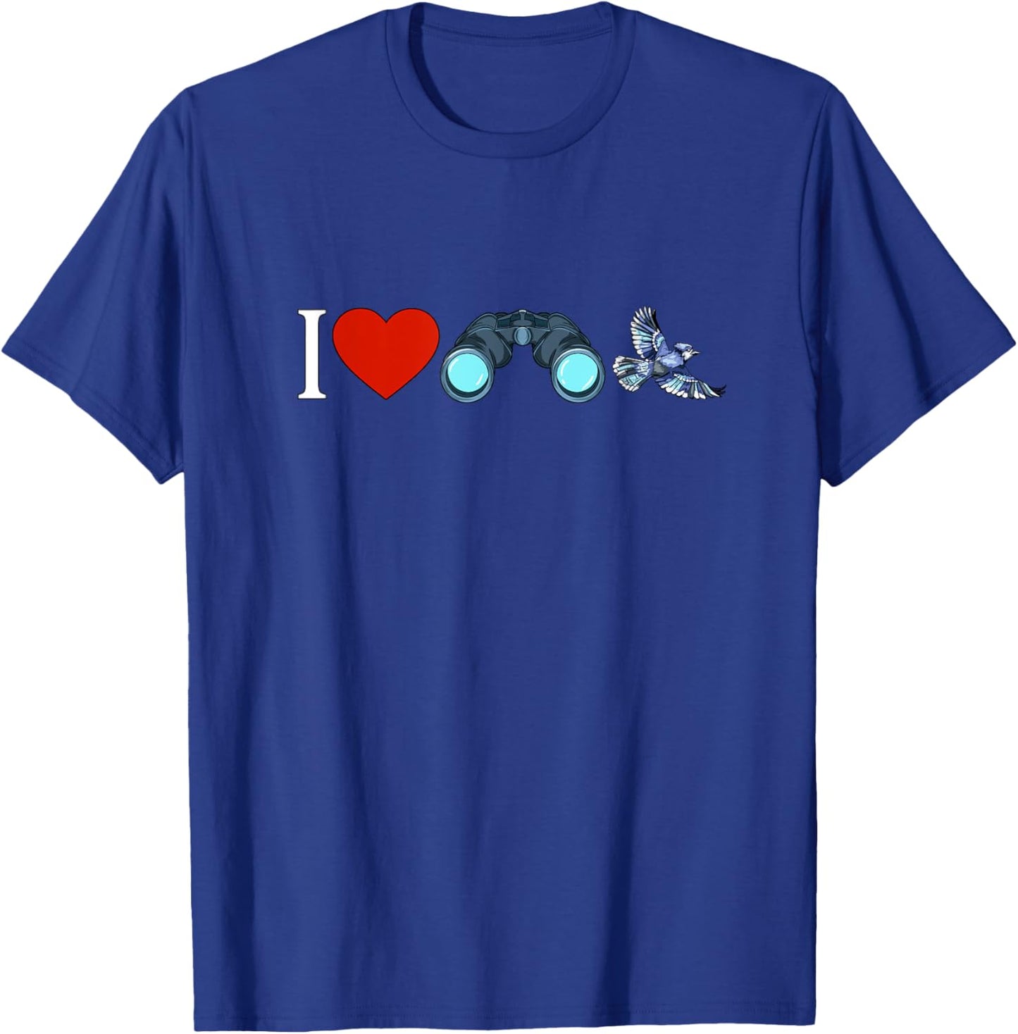 Vogelllover, I love bird watching T-Shirt - T-Shirt | Royal
