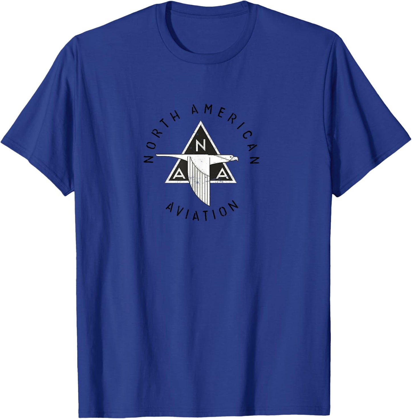 North American Aviation logo T-Shirt - T-Shirt | Royal