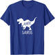 Auntie Saurus Matching Dinosaur Family Gift Aunt T-Shirt - T-Shirt | Royal