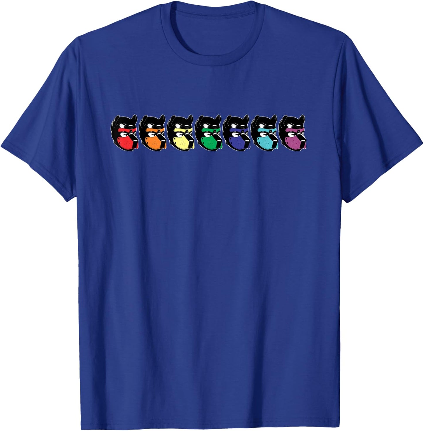 Rainbow Puppy Hood Pride Popular Gay Pride Month T-Shirt - T-Shirt | Royal